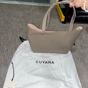 NWT brand new cuyana purse in tan